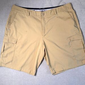 Under Armour UA Golf Cargo Shorts‎ Mens 40 Flex Ripstop Tan Brown Fishing Hiking